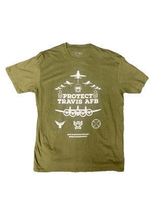 Image of Protect Travis Air Force Base T-shirt