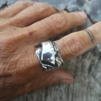 Image 1 of Plain Silver Wrap Ring, US 8