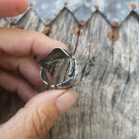 Image 3 of Plain Silver Wrap Ring, US 8