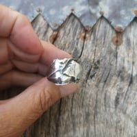 Image 4 of Plain Silver Wrap Ring, US 8