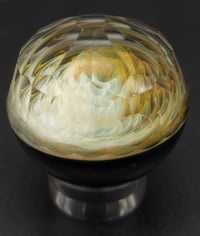 Image 3 of Faceted Fume Wigwag Marble Collab #1