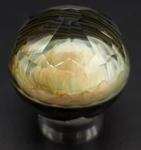 Image 5 of Faceted Fume Wigwag Marble Collab #1