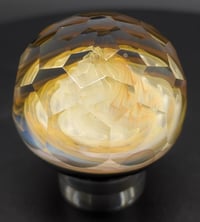 Image 5 of Faceted Fume Wigwag Marble Collab #2