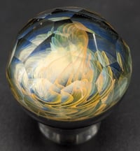Image 3 of Faceted Fume Wigwag Marble Collab #3
