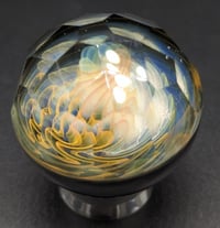Image 5 of Faceted Fume Wigwag Marble Collab #3