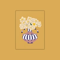 Image 2 of Lot cartes postales A6 - Jonquilles et lavande