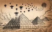 Image 1 of 'Pyramids' Vinyl Sticker