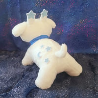 Image 3 of Icy Comet Star Puppy Plush