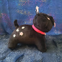 Image 2 of Black Hole Star Puppy Plush 