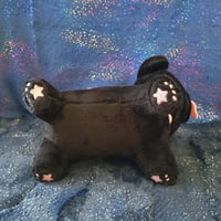 Image 4 of Black Hole Star Puppy Plush 