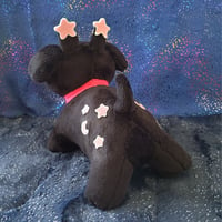 Image 3 of Black Hole Star Puppy Plush 