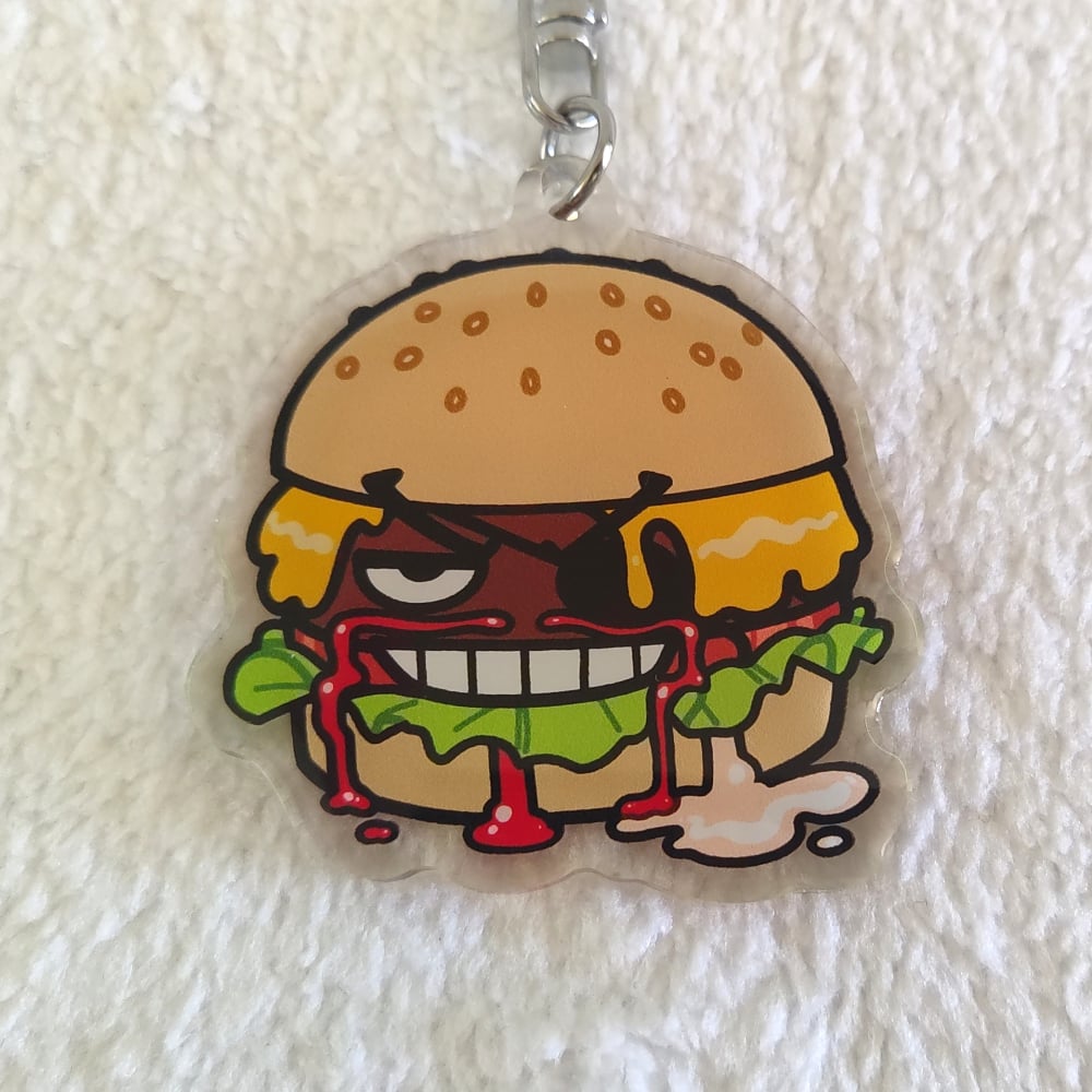 Majiburger Acrylic Charm