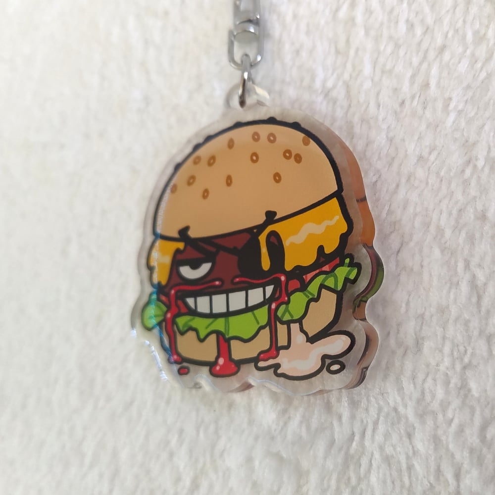 Majiburger Acrylic Charm