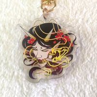 Image 2 of Ms. Hannya Acrylic Charm