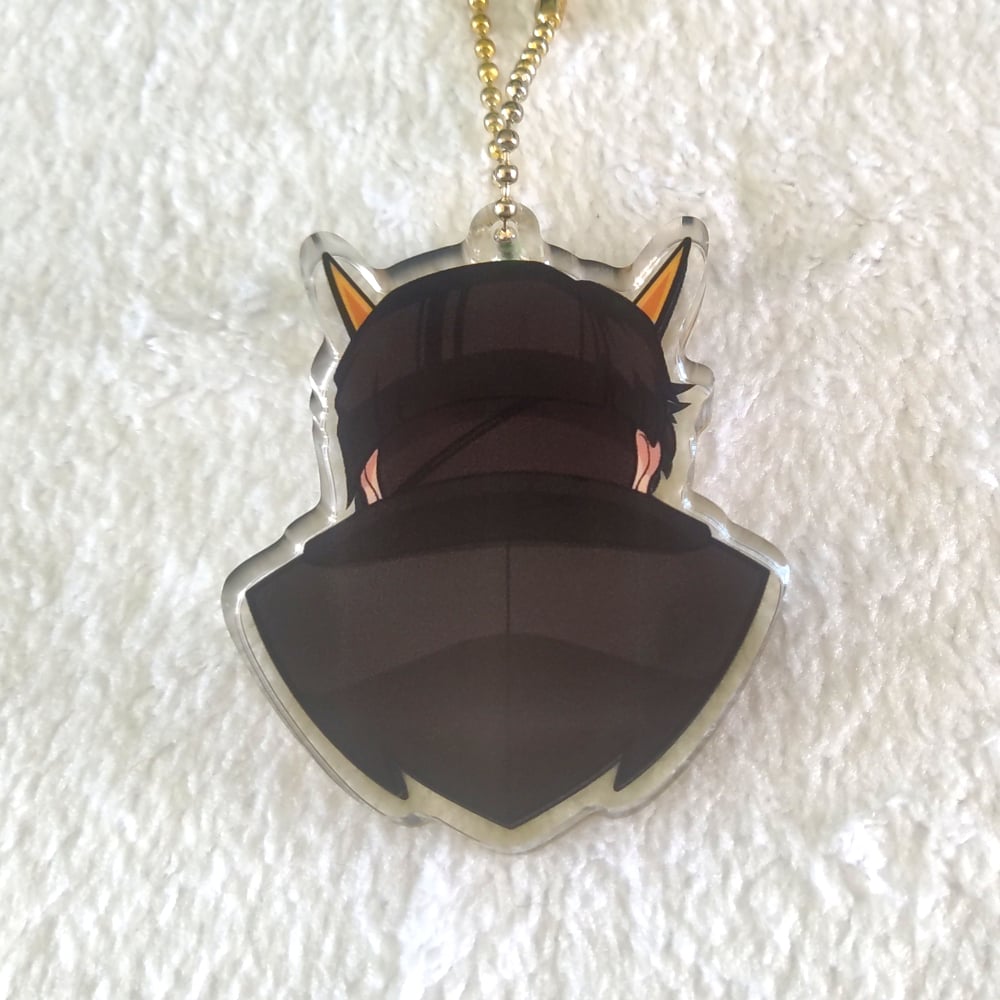 Hannya-Man Acrylic Charm