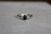 Image 1 of Black Onyx Oval Ring