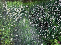 Image 3 of White Symphony, at Monet's Garden | Original Painting on Canvas