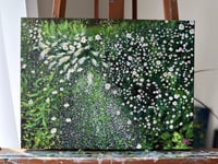 Image 2 of White Symphony, at Monet's Garden | Original Painting on Canvas