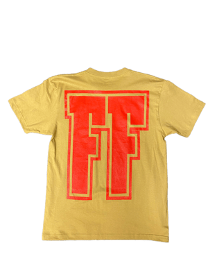Image of FF I❤️U Tan/Red/White T-Shirt 