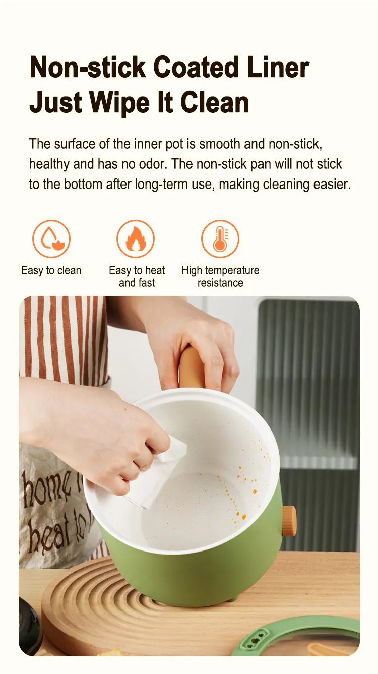 Electric Cooker Kitchen Appliance Double Layer Home for Hot Pot Cooking Soup Heater Multifunctional