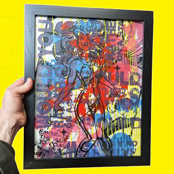 Image of Embrace Collage print