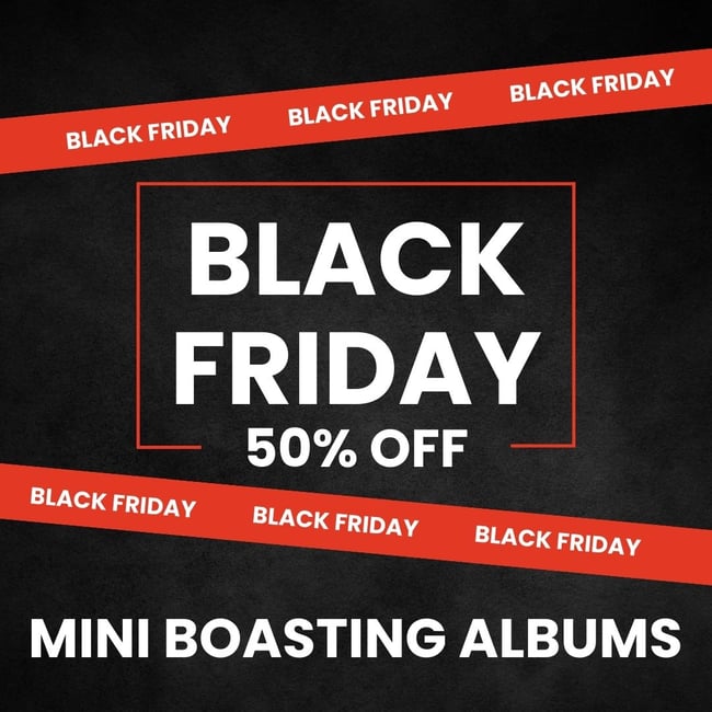 50% off Mini Boasting Albums
