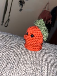 Pumpkin Ghost Keychain