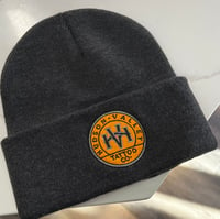 Image 2 of HEATHER CHARCOAL BEANIE