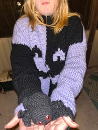 Image 2 of Two Tone Halloween Sweater