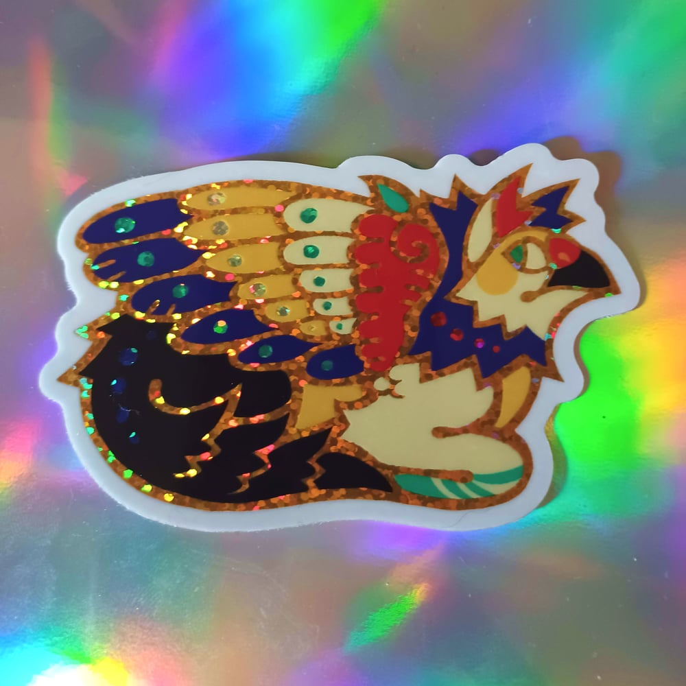 Image of Gryphon Glitter sticker