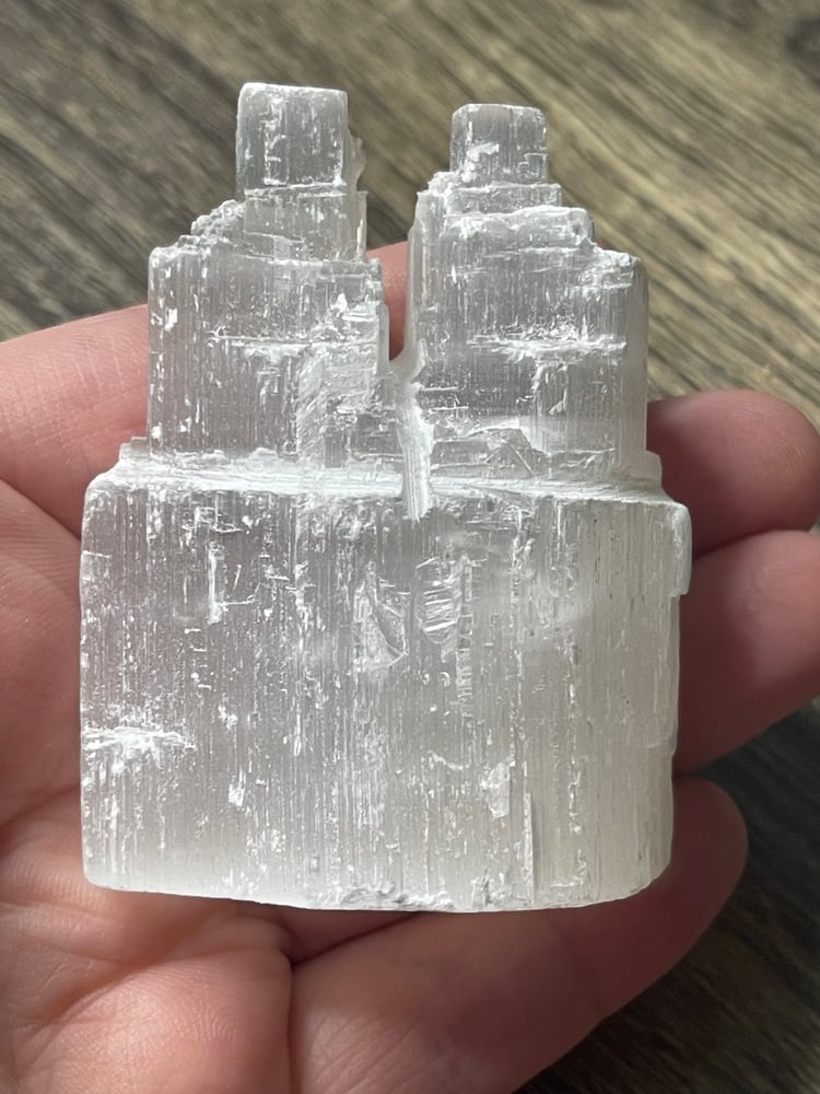 Image of Double selenite tower 