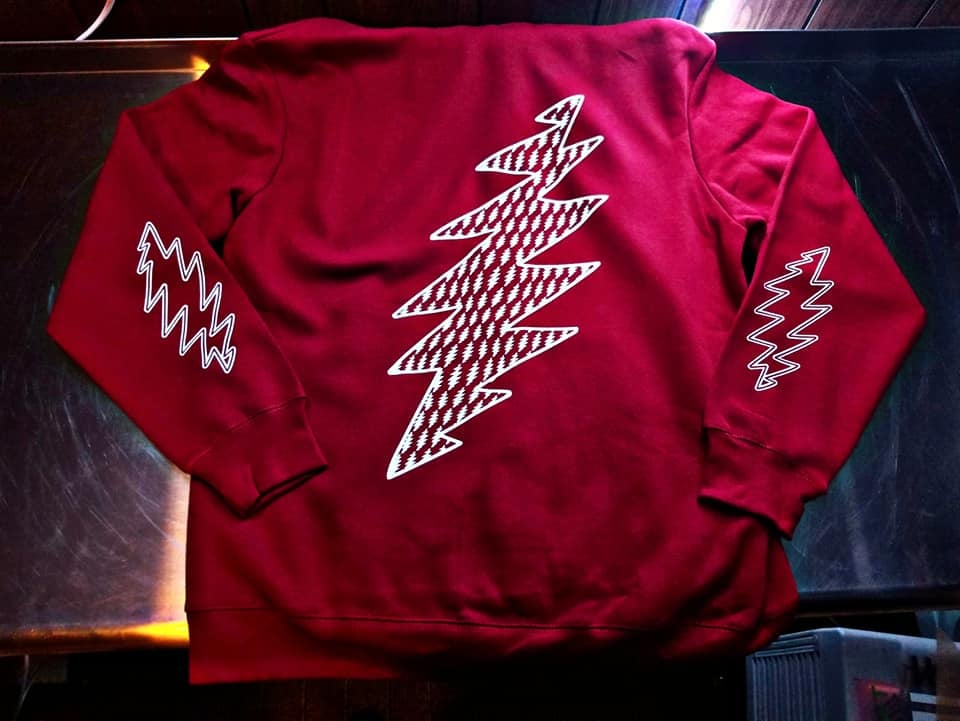 GD Lightning Bolt Heavyweight Zip Up | Twisted Images