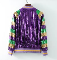 Image 5 of Mardi Gras Parade Sequin Jacket