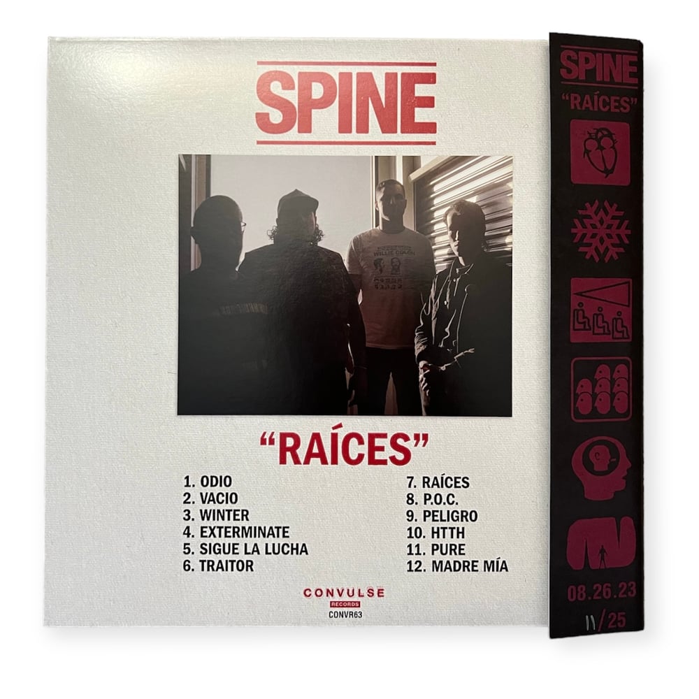 Image of SPINE - RAÍCES LP - RECORD RELEASE VERSION (DENVER)