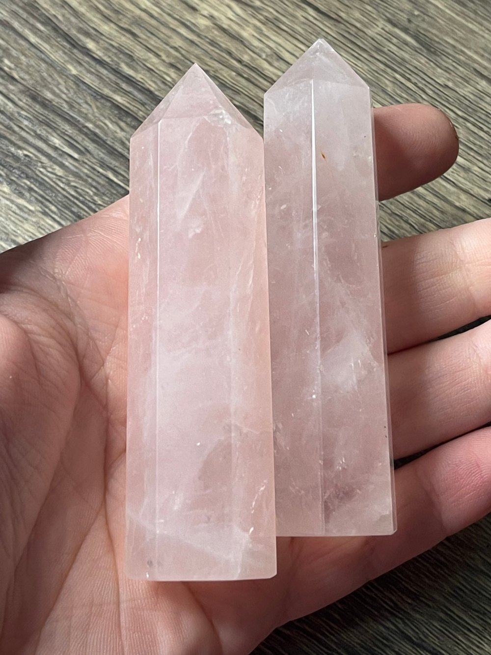 Image of Rose quartz tower 