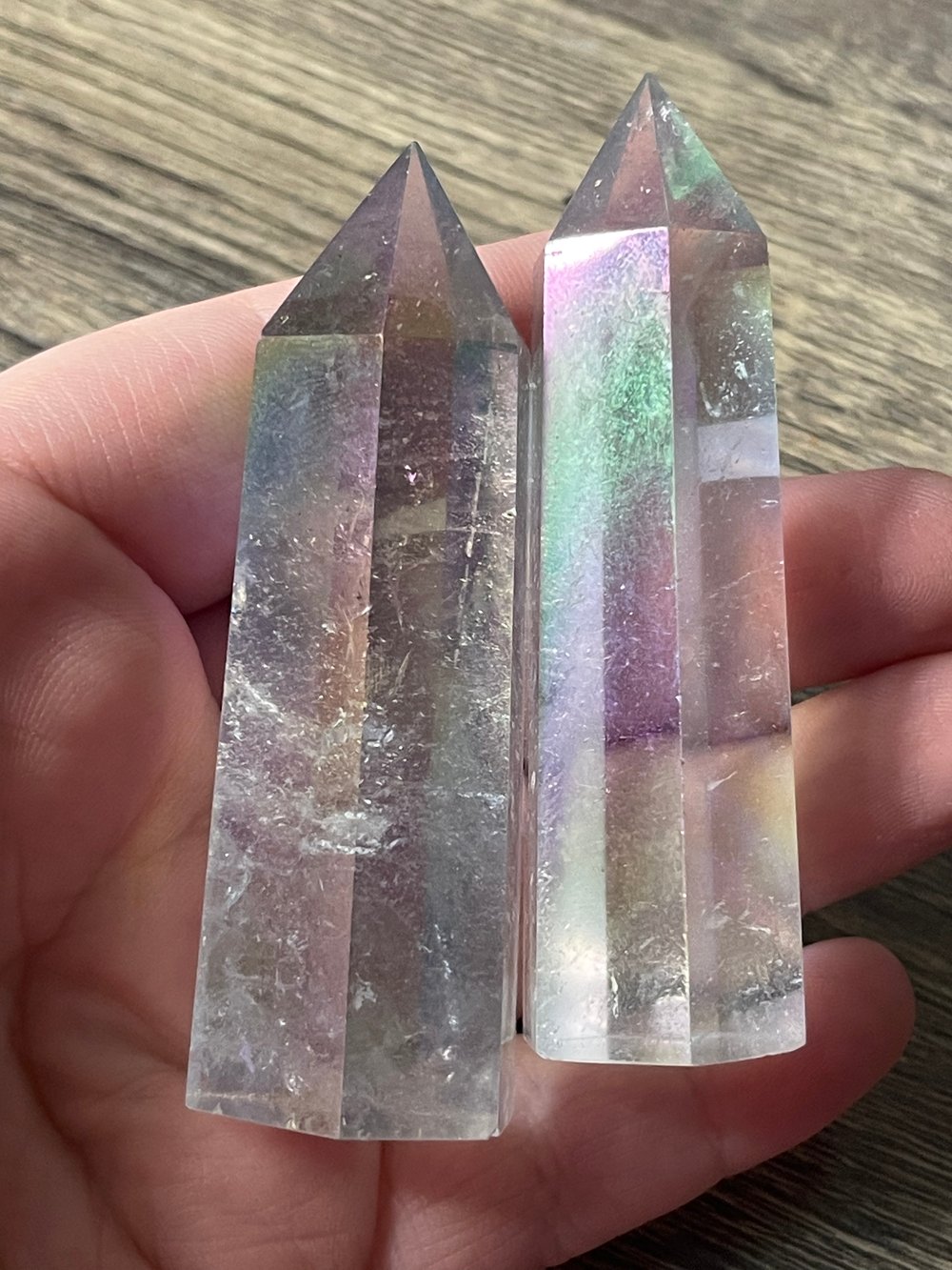 Image of Aura clear quartz 