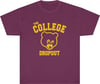 KanYe WesT the college droput album cover tee Burgundy colorway 
