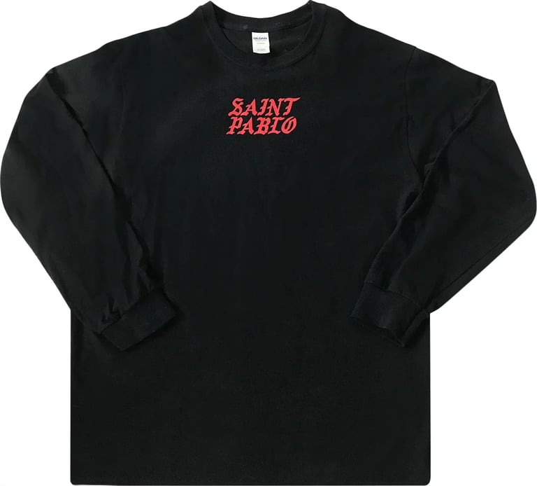 KanYe WesT Saint Pablo Kim tennis long sleeve tee Image 2