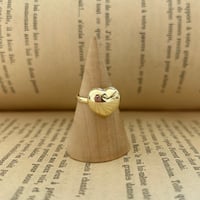 Anello CUORE BOMBATO