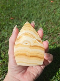 Image 1 of Orange Calcite Ornament #2