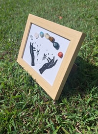 Image 1 of Crystal Chakra Frames Artwork