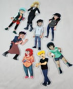 Image of Dumbing of Age character magnet set of 8 (Book 9)