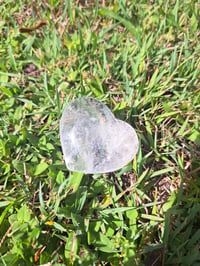 Image 5 of Clear Quartz Heart #1