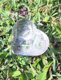 Image 1 of Clear Quartz Heart #2