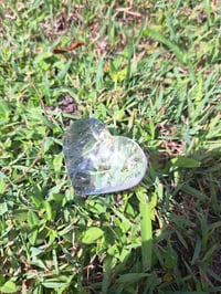 Image 4 of Clear Quartz Heart #2