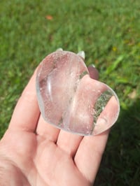 Image 1 of Clear Quartz Heart #3