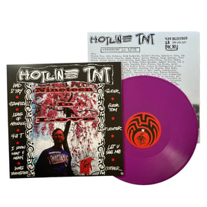 Image of HOTLINE TNT "Nineteen in Love" LP (Grimace Purple Vinyl)