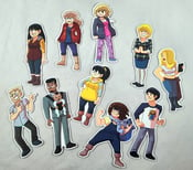 Image of Dumbing of Age character magnet set of 10 (Book 10)