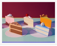Image 1 of Cake Slices Print
