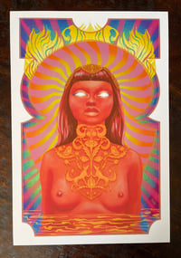 Image 2 of Fire Witch Print